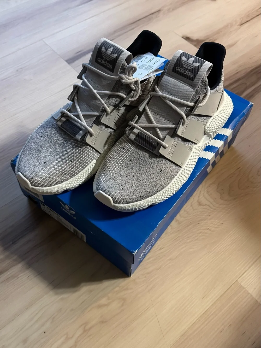 adidas Originals Prophere Sneakers B37182 - Gray / US 9